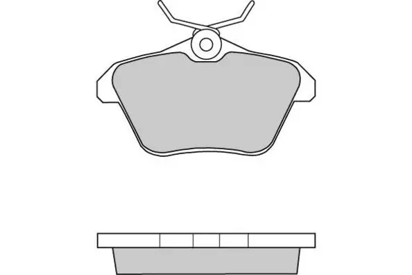 Kit de plaquettes de frein, frein à disque E.T.F. 12-0680