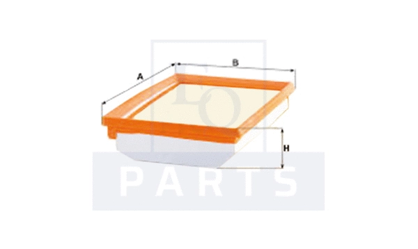 Filtre à air EQUAL QUALITY FA3185