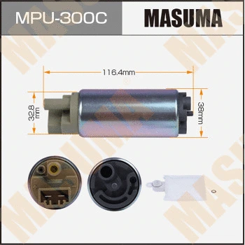 Pompe à carburant MASUMA MPU-300C