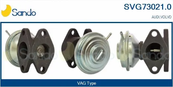 Vanne EGR SANDO SVG73021.0