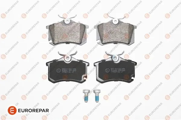 Kit de plaquettes de frein, frein à disque EUROREPAR 1617250080