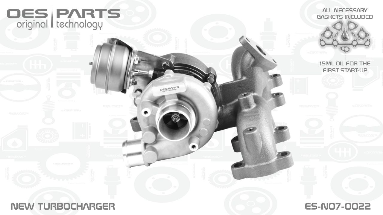 Turbocompresseur, suralimentation OES PARTS ES-N07-0022