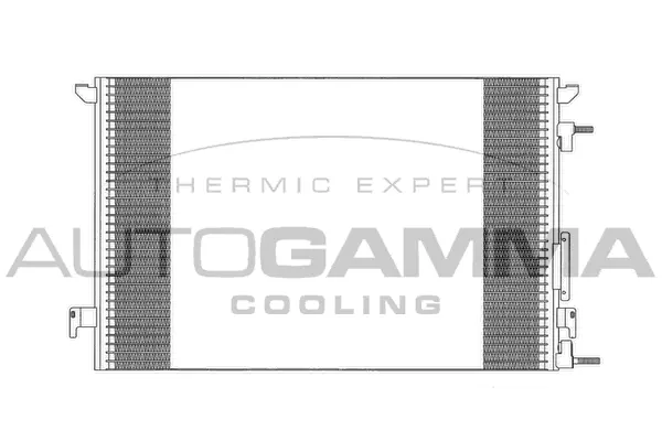Condenseur, climatisation AUTOGAMMA 103241