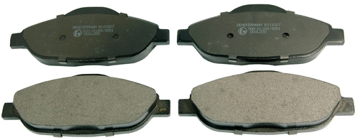 Kit de plaquettes de frein, frein à disque DENCKERMANN B111027