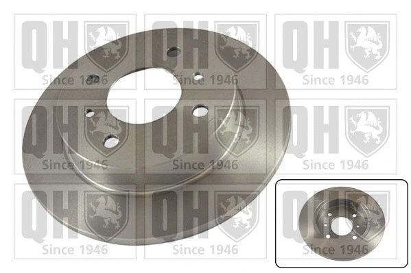 Disque de frein QUINTON HAZELL BDC3792