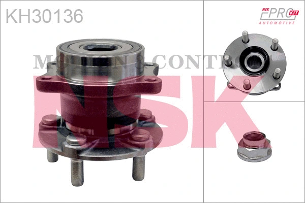 Kit de roulements de roue NSK KH30136