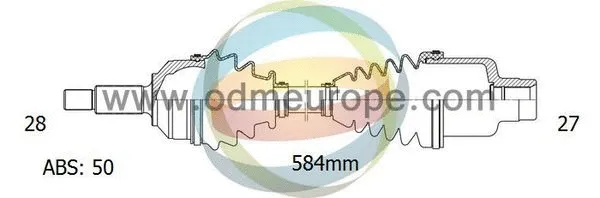 Arbre de transmission 4X4 ESTANFI EST-18-041431