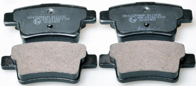 Kit de plaquettes de frein, frein à disque DENCKERMANN B111238