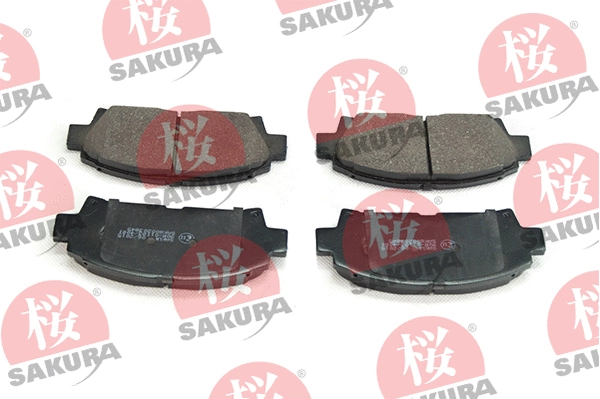 Kit de plaquettes de frein, frein à disque SAKURA 600-20-3845