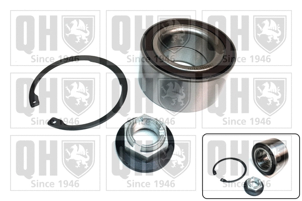 Kit de roulements de roue QUINTON HAZELL QWB1596