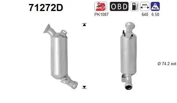 Catalyseur AS 71272D