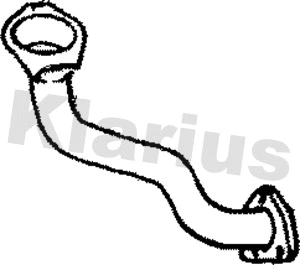 Tuyau d'échappement KLARIUS 301073