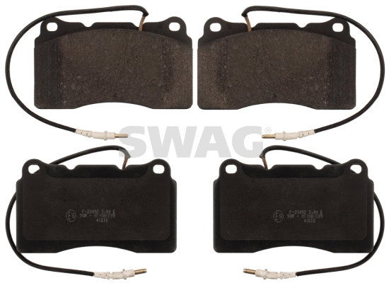 Kit de plaquettes de frein, frein à disque SWAG 62 11 6167