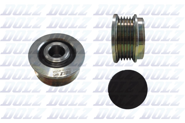 Poulie roue libre, alternateur DOLZ AFC034