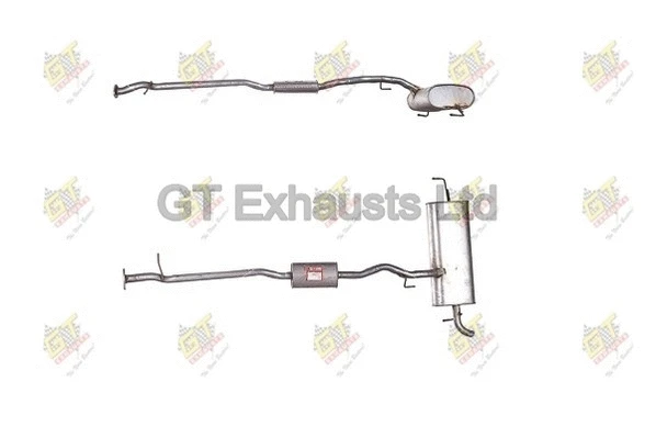 Silencieux central GT Exhausts GDN658