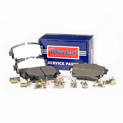 Kit de plaquettes de frein, frein à disque BORG & BECK BBP2916