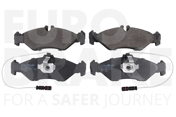 Kit de plaquettes de frein, frein à disque EUROBRAKE 5502223328
