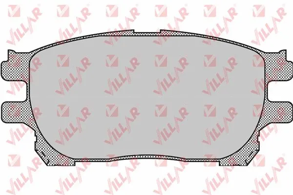 Kit de plaquettes de frein, frein à disque VILLAR 626.0999