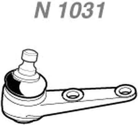 Rotule de suspension NAKATA N 1031