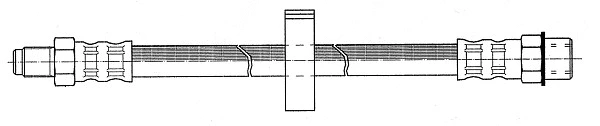 Flexible de frein CEF 510416