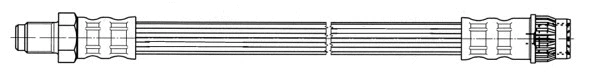 Flexible de frein CEF 512550