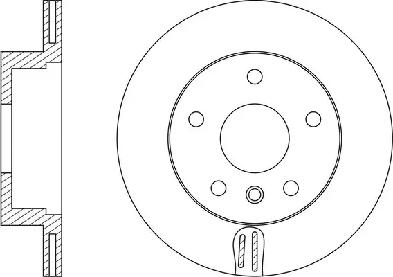 Disque de frein FIT FR0649V