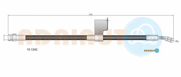 Flexible de frein ADRIAUTO 10.1242
