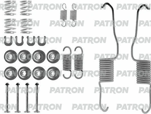Kit d'accessoires, mâchoire de frein PATRON PSRK0206