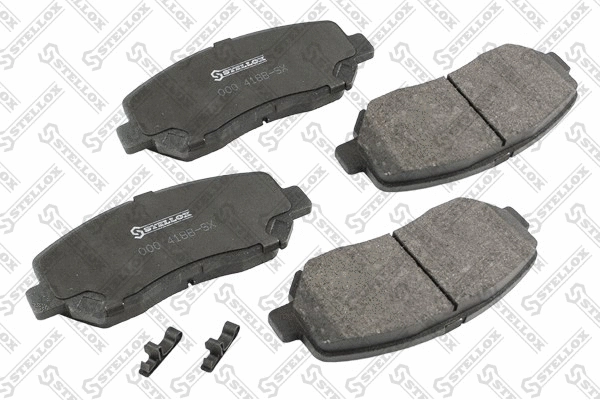 Kit de plaquettes de frein, frein à disque STELLOX 000 418B-SX