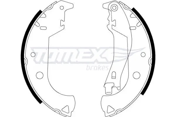 Jeu de mâchoires de frein TOMEX Brakes TX 21-30