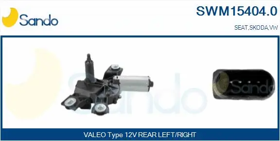 Moteur d'essuie-glace SANDO SWM15404.0