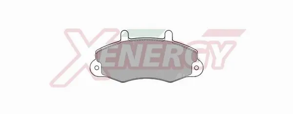 Kit de plaquettes de frein, frein à disque AP XENERGY X40419