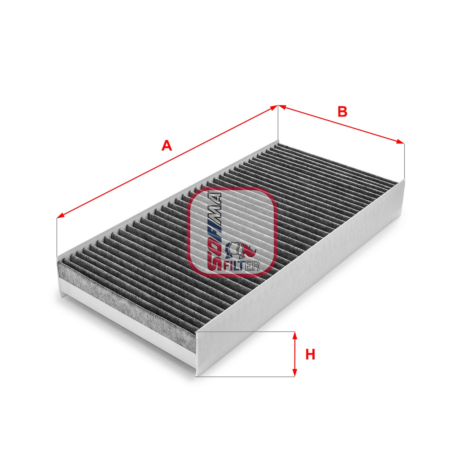 Filtre, air de l'habitacle SOFIMA S 4160 CA