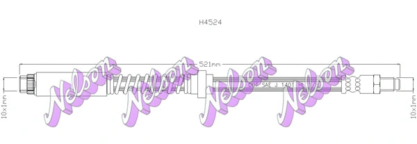 Flexible de frein KAWE H4524