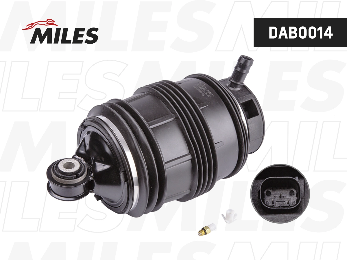 Ressort pneumatique, châssis MILES DAB0014