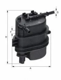 Filtre à carburant UNIFLUX FILTERS XN490