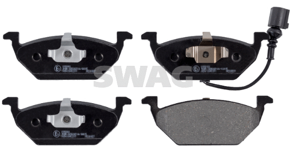 Kit de plaquettes de frein, frein à disque SWAG 30 91 6446