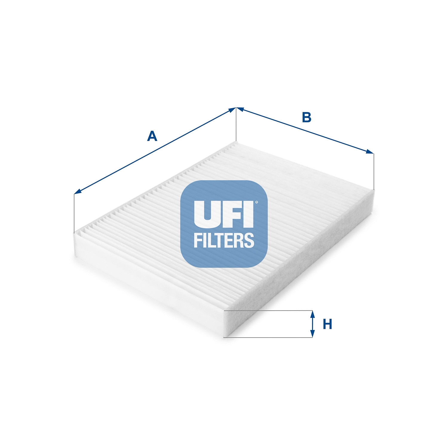 Filtre, air de l'habitacle UFI 53.206.00