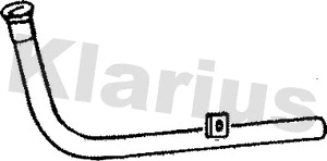 Tuyau d'échappement KLARIUS 120197