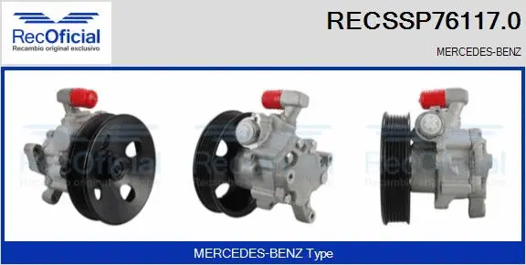 Pompe hydraulique, direction RECOFICIAL RECSSP76117.0