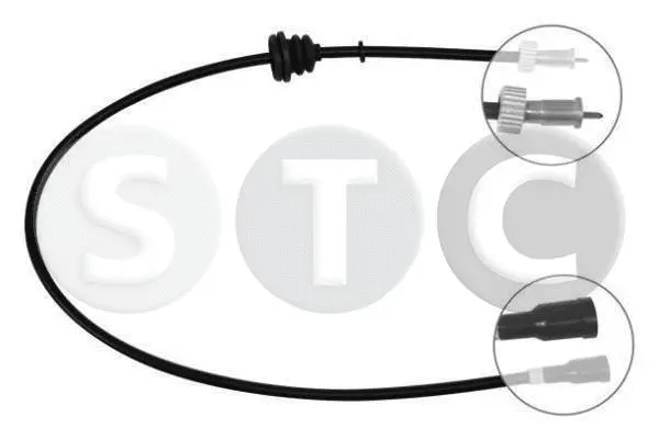 Câble flexible de commande de compteur STC T482751