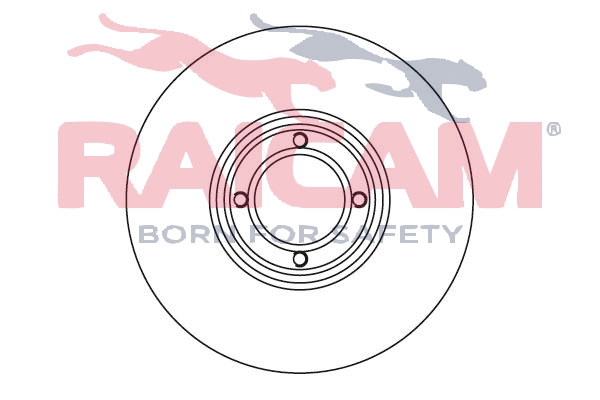 Disque de frein RAICAM RD00021