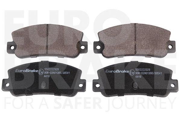 Kit de plaquettes de frein, frein à disque EUROBRAKE 5502222329