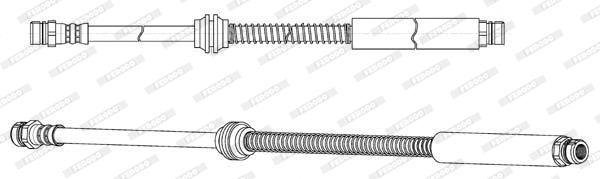 Flexible de frein FERODO FHY2758