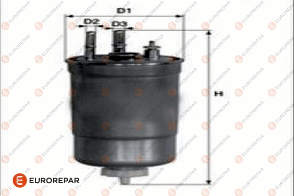 Filtre à carburant EUROREPAR 1682254180