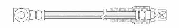 Flexible de frein Technika 230271B