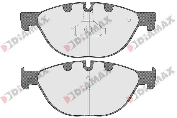 Kit de plaquettes de frein, frein à disque DIAMAX N09496