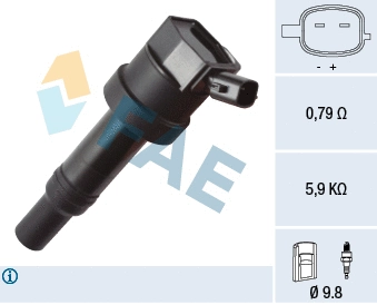 Bobine d'allumage FAE 80333