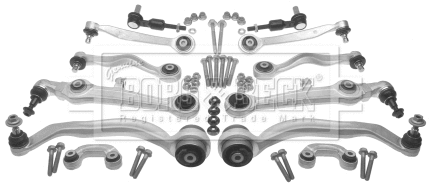 Kit de réparation, bras triangulaire BORG & BECK BCA7118K