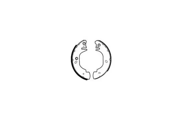 Jeu de mâchoires de frein E.T.F. 09-0463